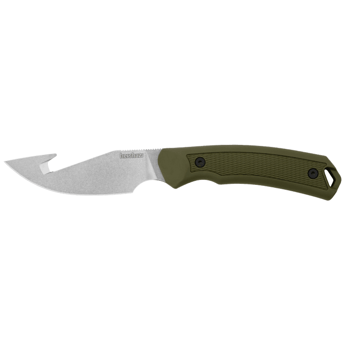 Kershaw Deschutes – Skinner, Gut Hook, best hunting knives concept. 