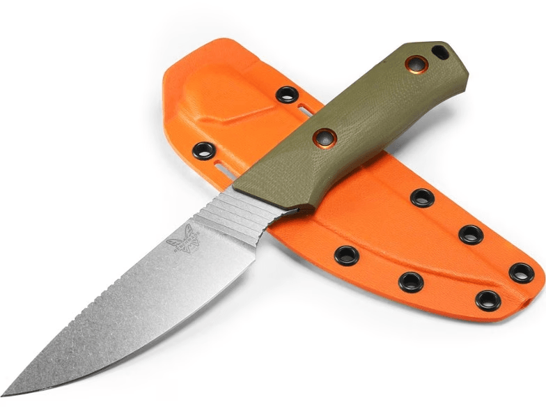 Benchmade 15600-01 Raghorn Knife, using the best hunting knives concept. 