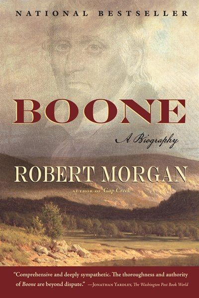 Boone A Biography book cover, books on hunting concept. 