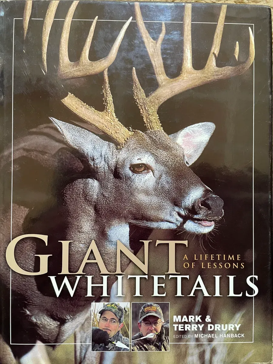 Giant Whitetails: A Lifetime of Lessons book cover.