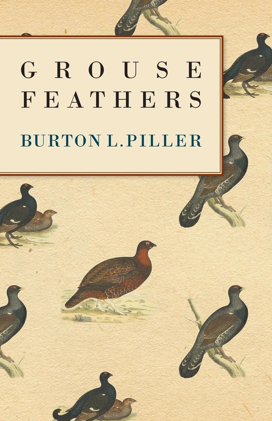 Cover of Grouse Feathers hunting book. 