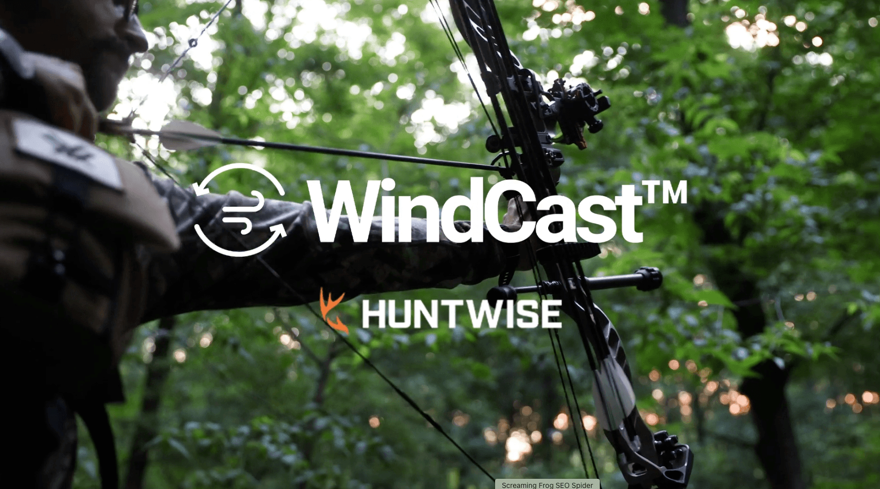 Video showcasing WindCast in the HuntWise hunting app. 