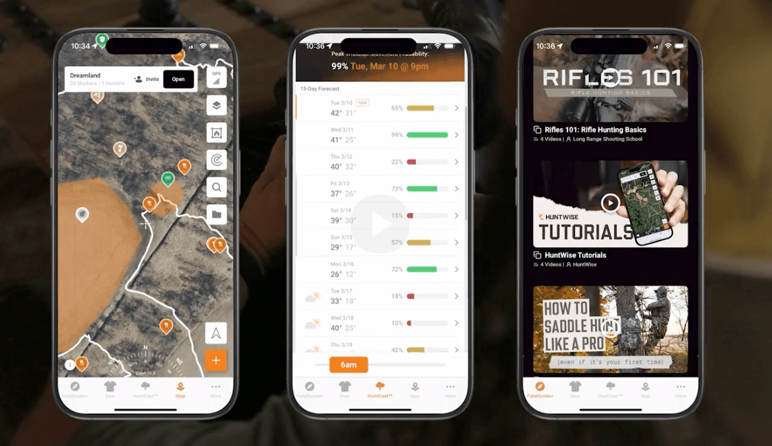 Preview for short video about HuntWise features to find and tag more birds.