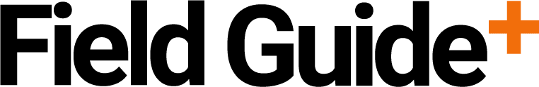FieldGuide+ logo in color.
