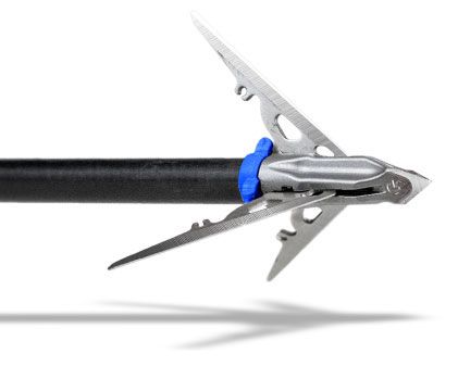 A photo of a G5 MegaMeat Broadhead for bowhunters.