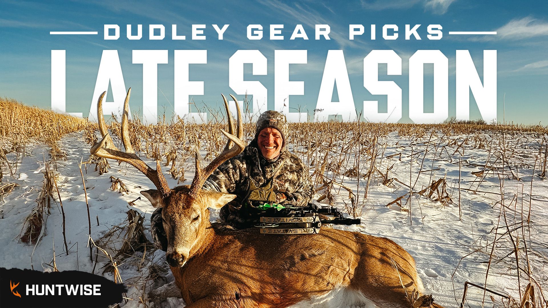 Image highlighting John Dudley's late season hunting clothes picks. 