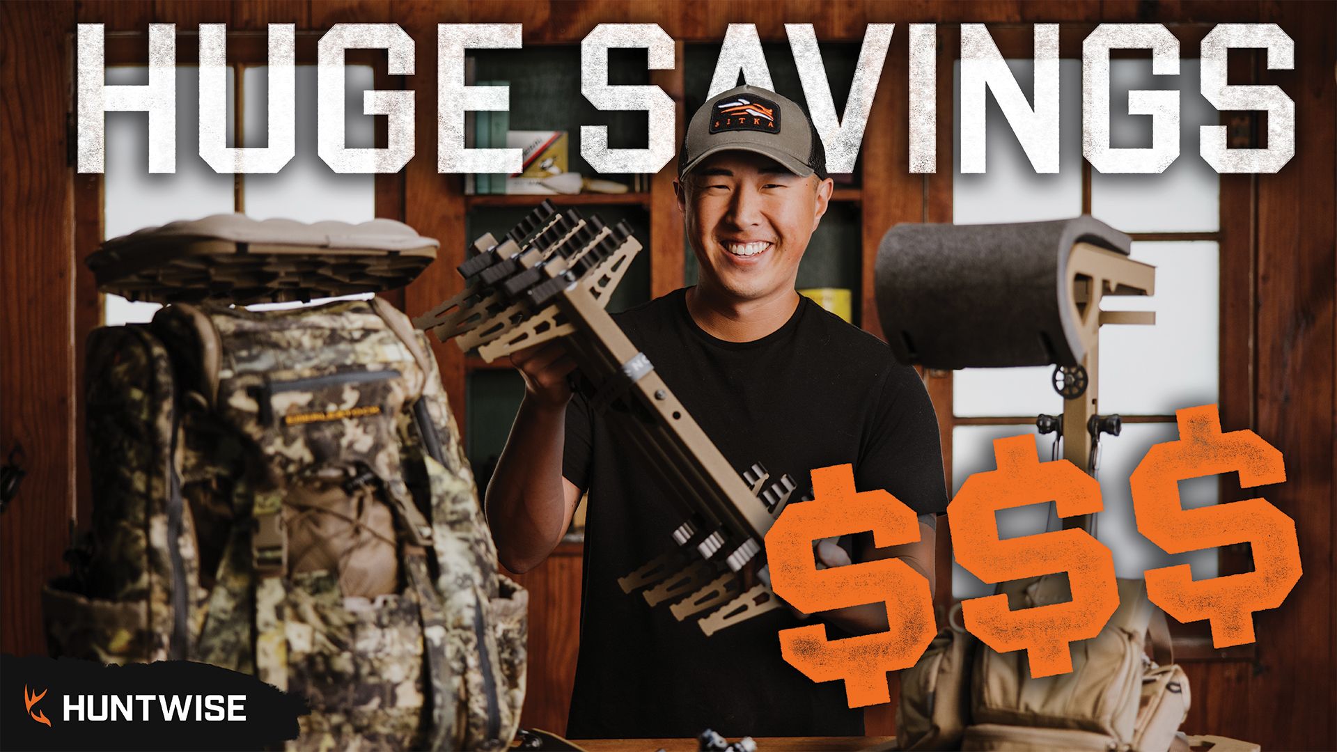 Image highlighting the huge savings available through HuntWise partners for early season hunting gear. 