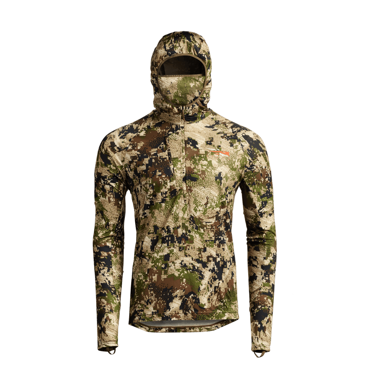 A photo of the Sitka Equinox Guard Hoodie preferred by John Dudley for early season hunts.