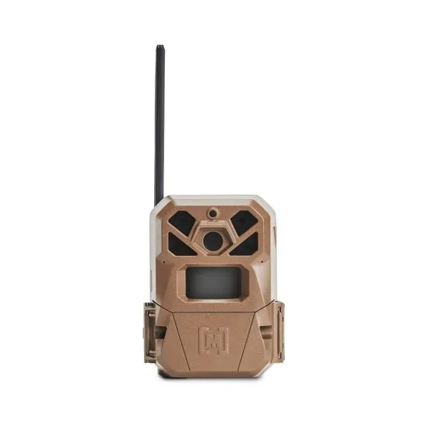 Moultrie Edge2 trail camera on a white background. 